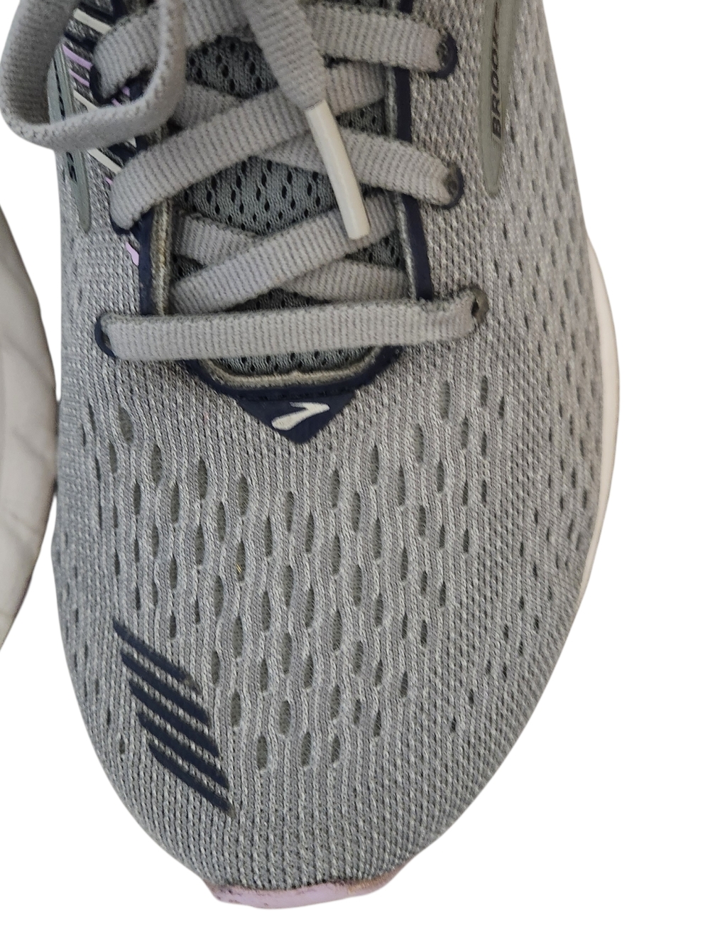 Brooks Adrenaline GTS 19 Running Shoes Womens 10.5B Gray 1202841B060 NO INSOLES - Picture 5 of 13